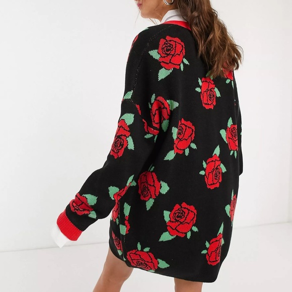 Lazy Oaf Everything Is Roses Cardigan - Picture 3 of 9
